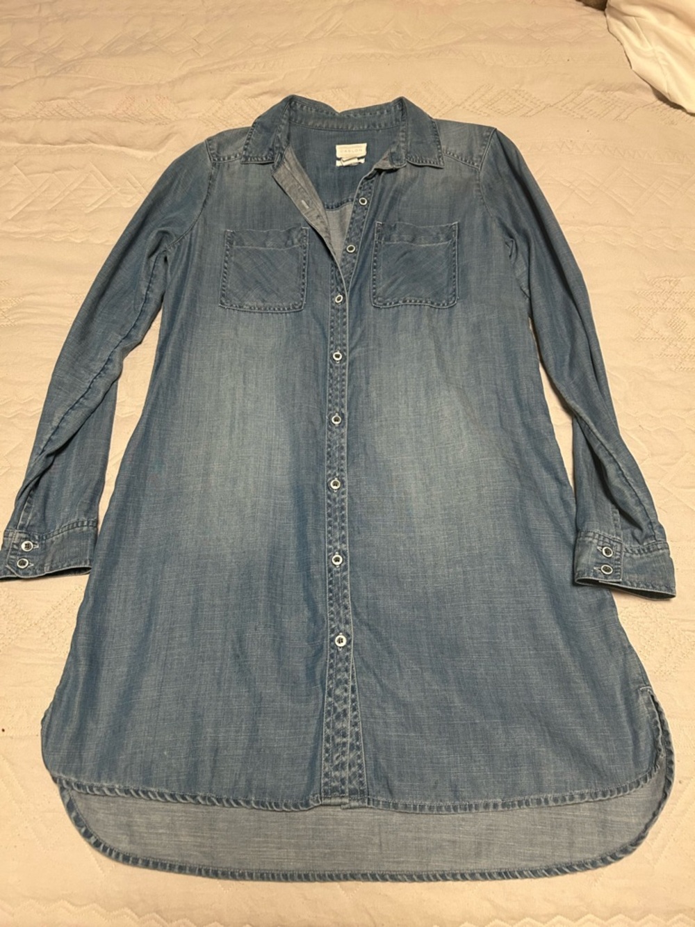 Denim Shirt Dress